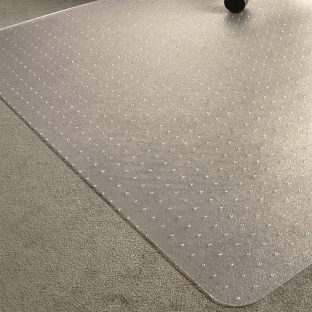 Floortex Ecotex® Marlon BioPlus Rectangular Polycarbonate Chair Mat for Low / Medium Pile Carpets - 46" x 60" NRCMFLBG0004